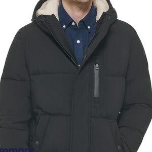 Men’s Large Cole Haan Men's Hooded Puffer NWT $195